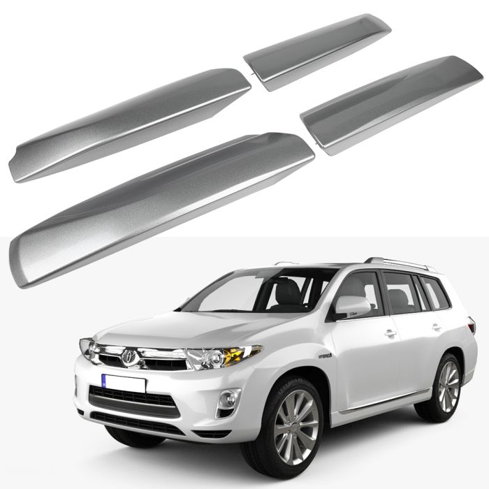08-13 Toyota Highlander Roof Rack Cover Rail End Shell Replace