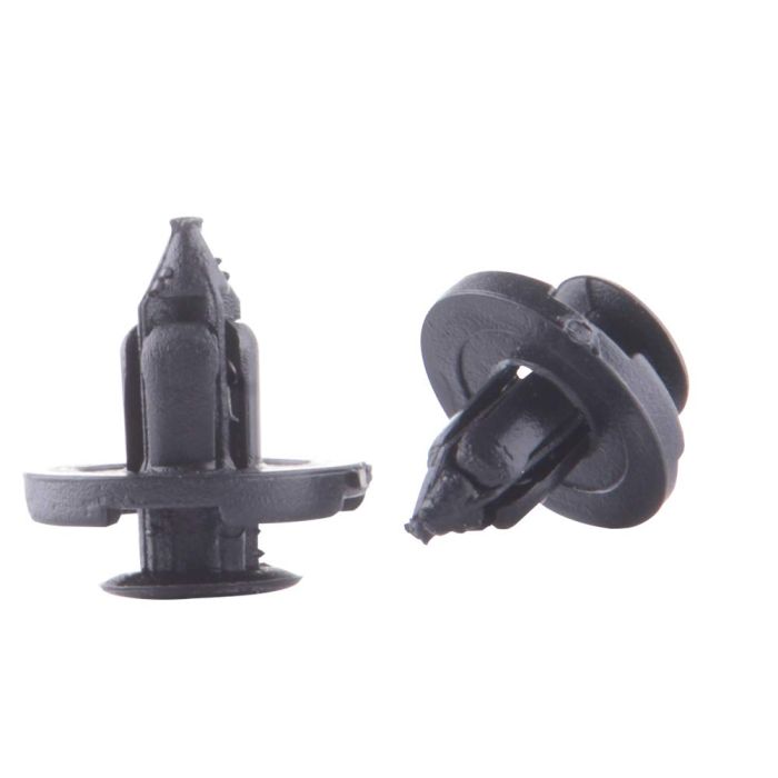Nylon Black fender bumper fastener car clips -50 Pcs