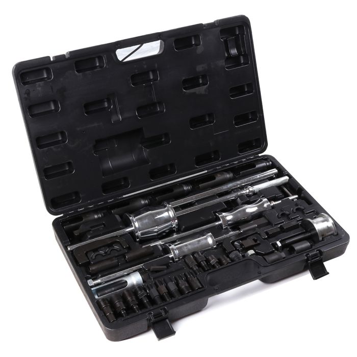 40Pc Diesel Common Rail Injector Puller Set Remover Master Injection Tool Kit