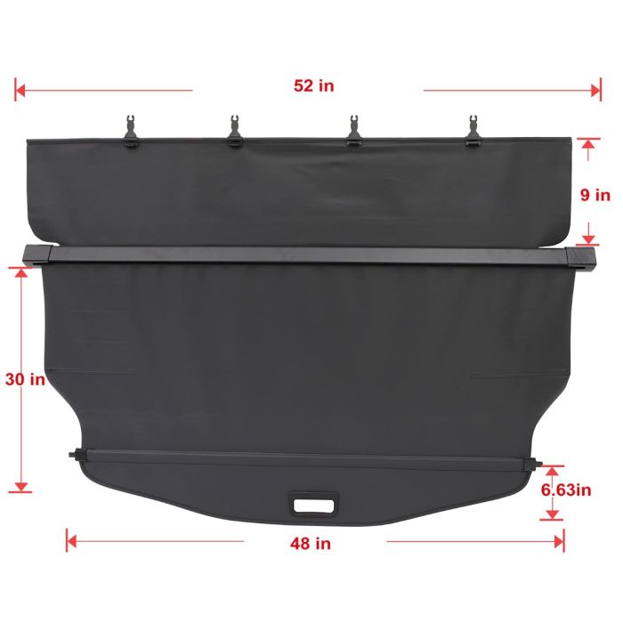 Cargo Cover Shade For Chevrolet Equinox - 1 Piece
