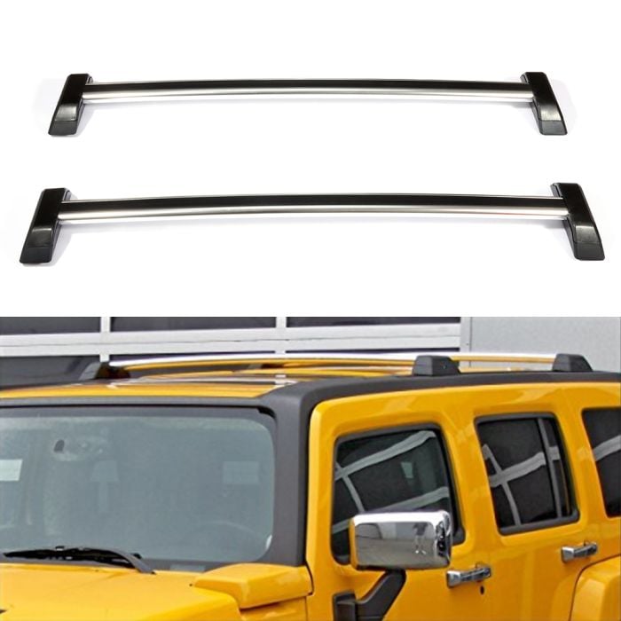 For Hummer H3 2006-2010 Top Roof Rack Cross Bars Luggage Carrier