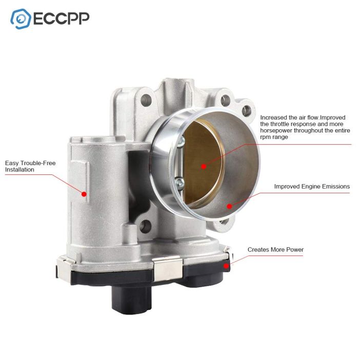 Throttle Body 07-10 Chevrolet Cobalt Pontiac G5 2.2L