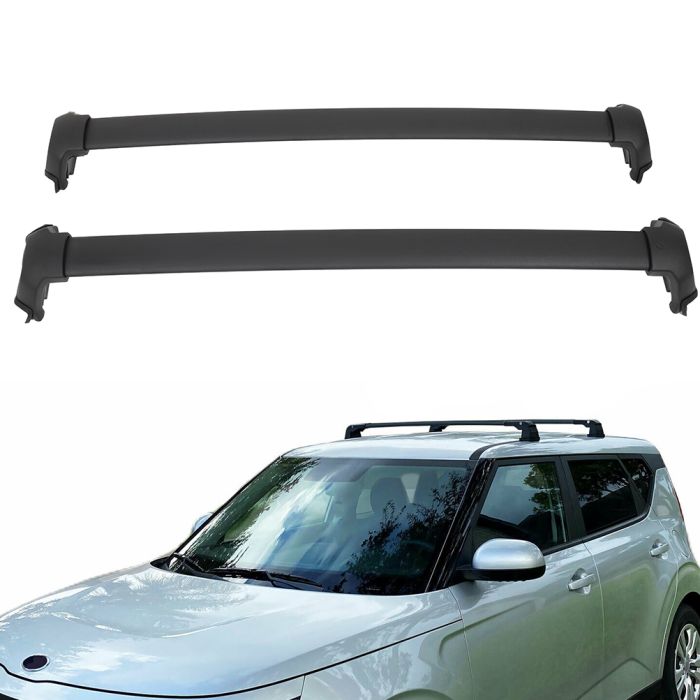 Carrier Roof Rack Cross Bars For 2017-2019 Kia Sportage Aluminum Cross Bars Luggage Carriers