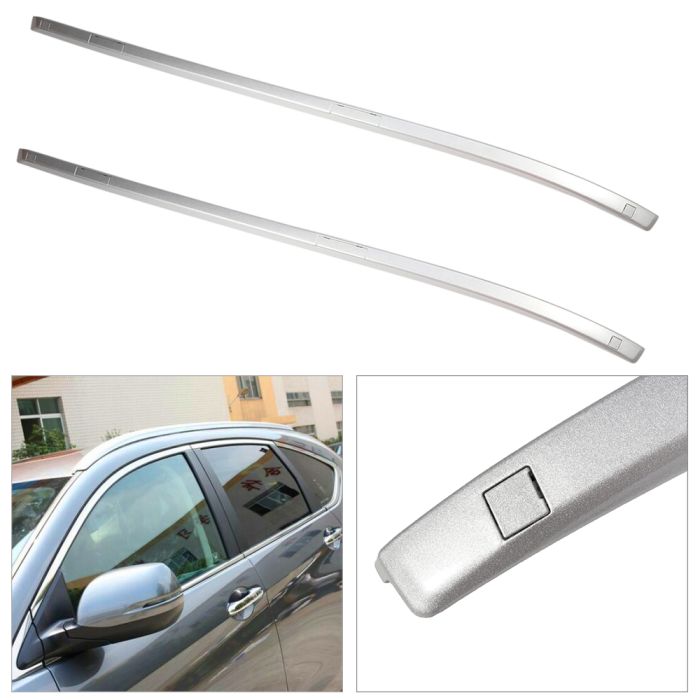 Roof Rack Rails For Honda Civic 1998-2016 Silver Cool Style Nissan Altima 1997-2016 Aluminum Luggage 