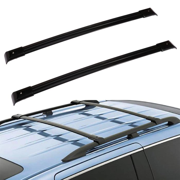 2005-2010 Honda Odyssey Aluminum Roof Rack Cross Bar Black Luggage Carrier