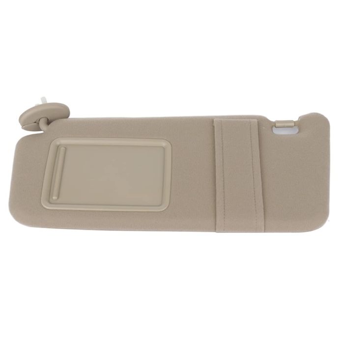 Sun Visor Beige Left Driver Side with Sunroof for Toyota (74320-0T022)- 1 PC 