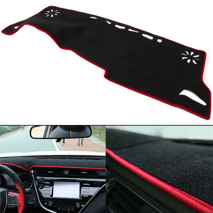 Dash Cover Mat Black Fit for Toyota Camry 