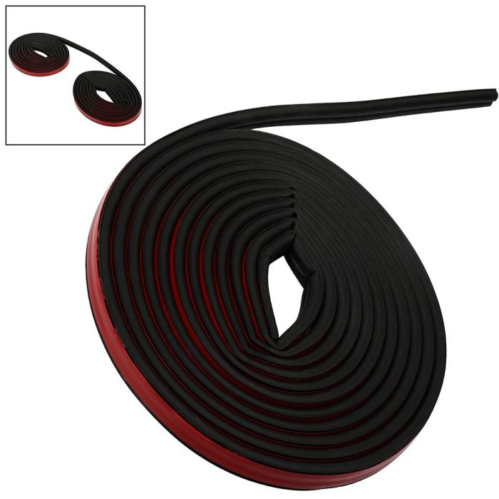 13ft B-Shape Rubber Seal Strip Car Door Edge Lock Moulding Scratch Protector