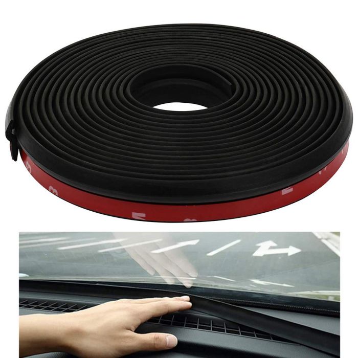 16ft Z-Shape Rubber Seal Strip Car Door Edge Guard Moulding Trim Protectors