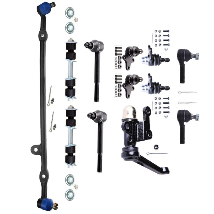 thumbnail image 2 of 12-Piece Steering Tie Rod End & Center Link Kit For 1989-1995 Toyota Pickup RWD – ECCPP 2 of 3