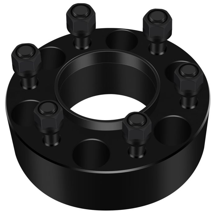 4Pcs 2 inch 6x135 6 Lug Black Hub Centric Wheel Spacers For 13-14 Ford Expedition Ford F150