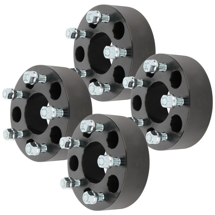 4pcs 5x4.75 Wheel Spacers, 1.25 Inch Thick, 12x1.5 Studs, For Chevy S10 Blazer Camaro Sonoma, 6061 Aluminum