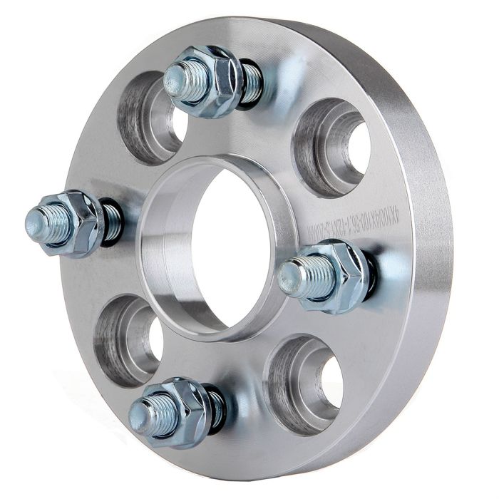 2-Pack Wheel Spacers 2 Inch Thick – Hub Centric Fit For Honda Fit, Civic, Mini Cooper – 4x100 Bolt Pattern – High-Quality CNC Aluminum
