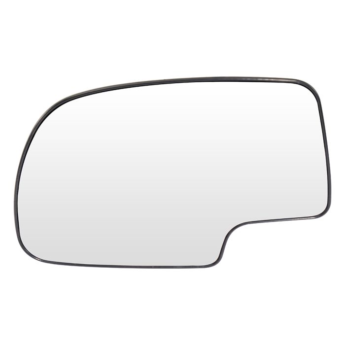 Mirror Glass Left Hand For 99-07 Silverado Sierra Driver Side GMC Manual