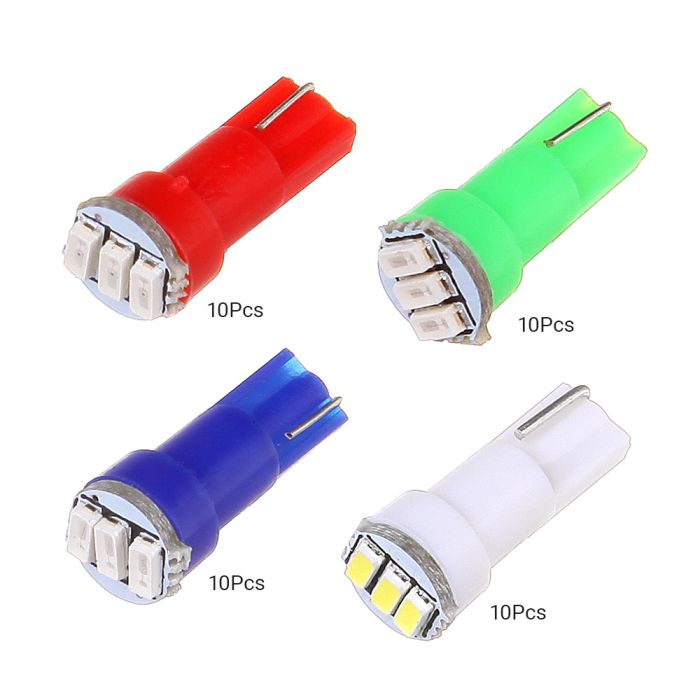 DYNITX 10x T5 White Instrument Panel Dash Light LED Bulb 74 17 18 37 70 2721 DYNITX 10x T5 White Instrument Panel Dash Light LED Bulb 74 17 18 37 70 2721