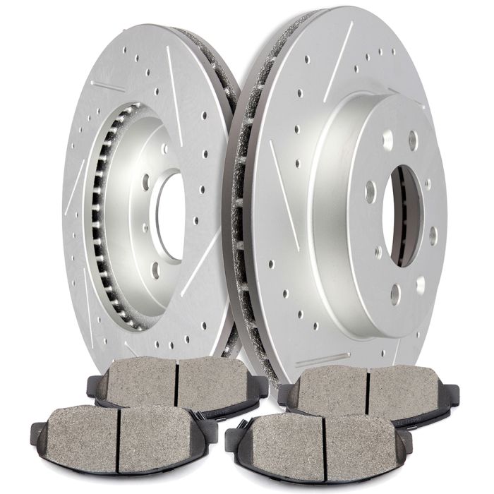 Brake Rotors Ceramic Pads 97-05 Acura EL 96-05 Honda Civic