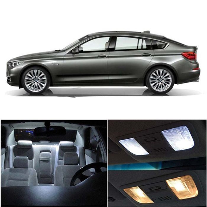 20pcs White Interior package Kit Car LED Bulb Lights for BMW x5 E70 2007-2013