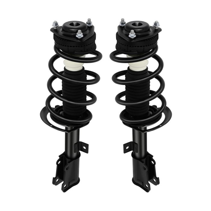 For 2009-2017 Dodge Journey Front Pair Complete Struts Shock Coil Spring Assembly Left Right 