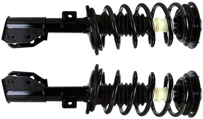 2010-2017 Chevrolet Equinox Front Complete Struts Spring Mounts Assembly