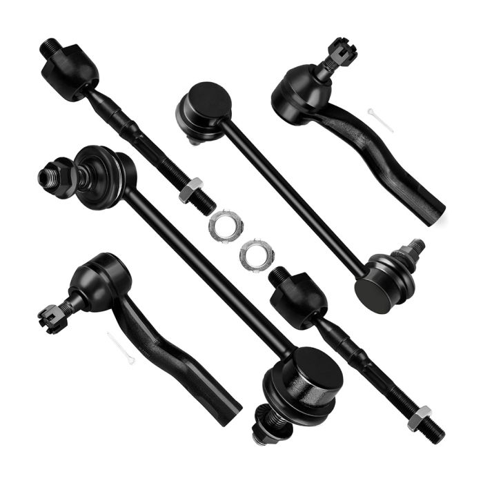 TRQ 2000 Ford Mustang Front 8 Piece Steering & Suspension Kit PSA58730