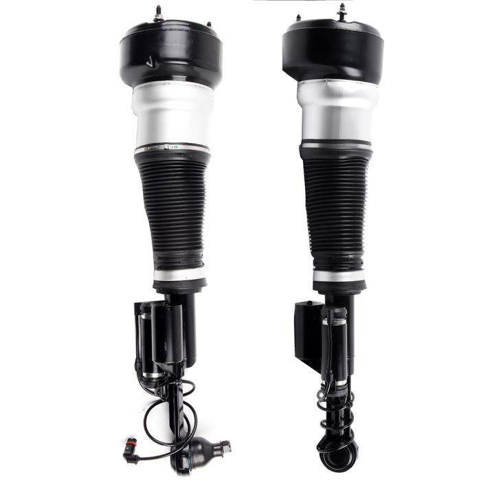 Front Pair Air Suspension Shocks For 4Matic Mercedes C216 CL550 W221 S500 S550