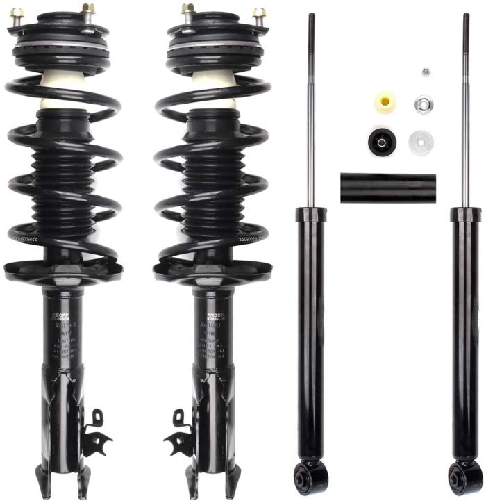 For 2006-2011 Honda Civic Complete Struts Shock Coil Spring Assembly Front Rear 4pcs
