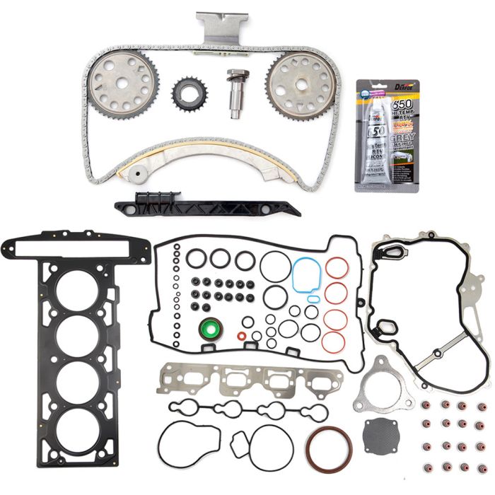 Head Gasket Set Timing Chain Kit For 07-08 Chevrolet Malibu Chevrolet HHR