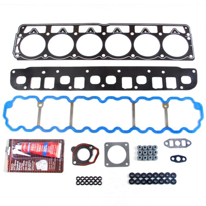 Timing Chain Kit Head Gasket Set Fits 96-98 Jeep Cherokee 97-98 Jeep Wrangler 4.0L l6