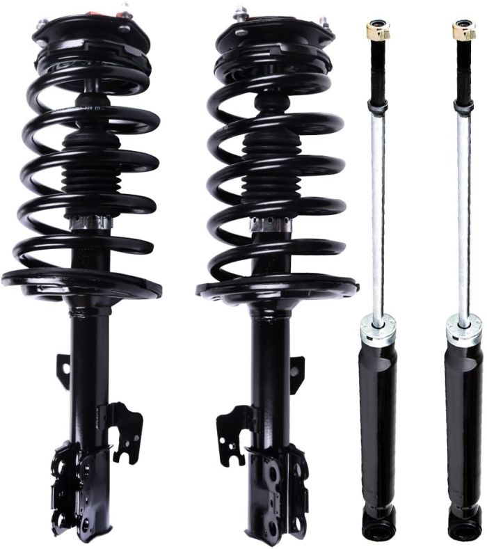 Front Pair Quick Complete Strut Assembly For 2005-2010 Toyota Sienna Left Right