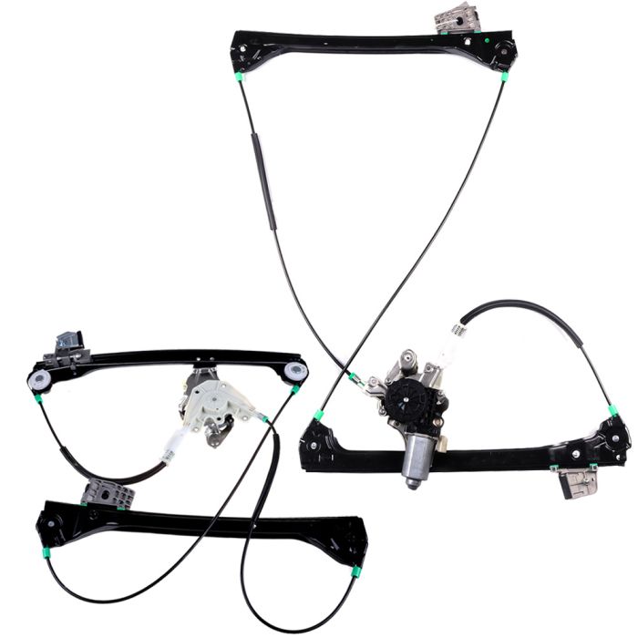 Power Window Regulator With Motor 01-06 BMW M3/330Ci Front Pair