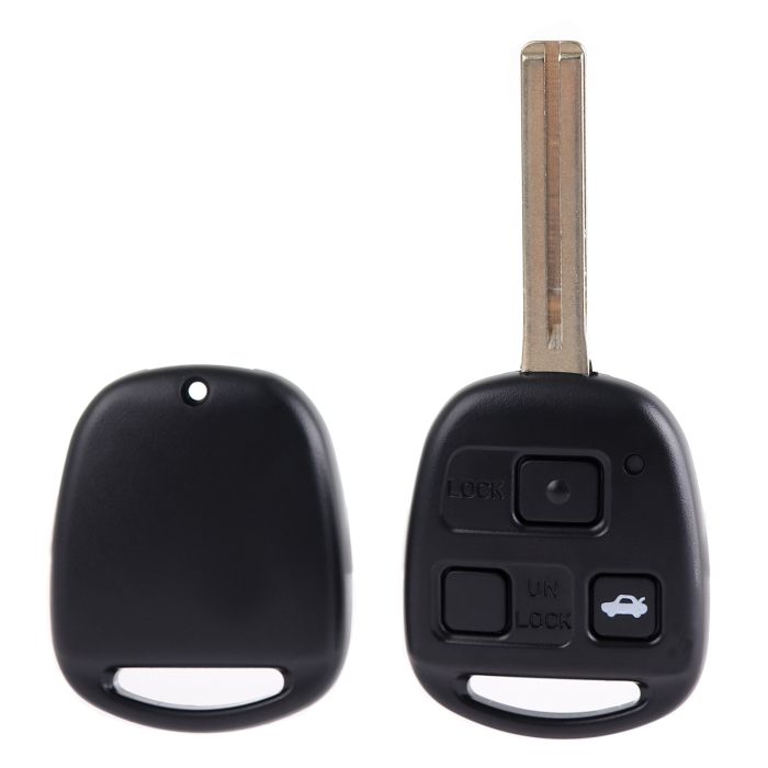 Keyless Entry Uncut Car Remote Replacement Key Fob For 04-06 Lexus ES330 01-03 Lexus LS430