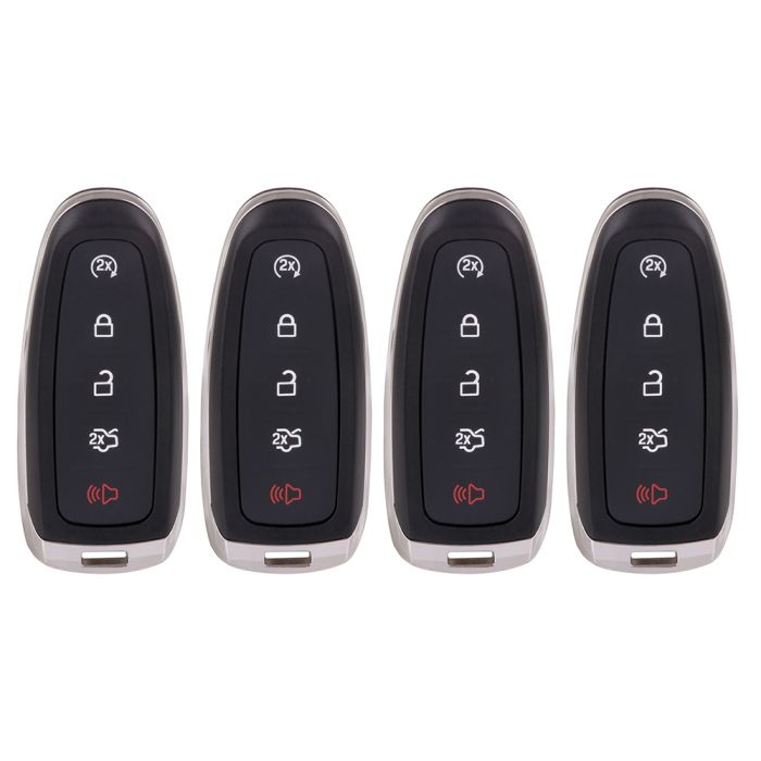 Replacement Keyless Entry Remote Shell Cases Pads For 15-16 18 Ford C-Max 11-15 Ford Edge
