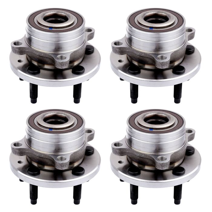 Front Wheel Hub Bearings Pair for Ford Explorer Police Interceptor