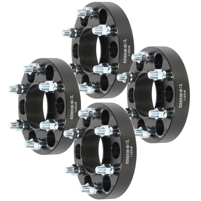 Unique Bargains Wheel Spacers Adapters Black For Lincoln For Ford 1.25 :  Target