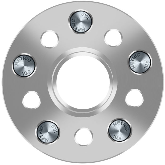Pair Of 25mm Hubcentric Wheel Adapters – 5x100 To 5x112, 57.1mm Bore – For Audi VW