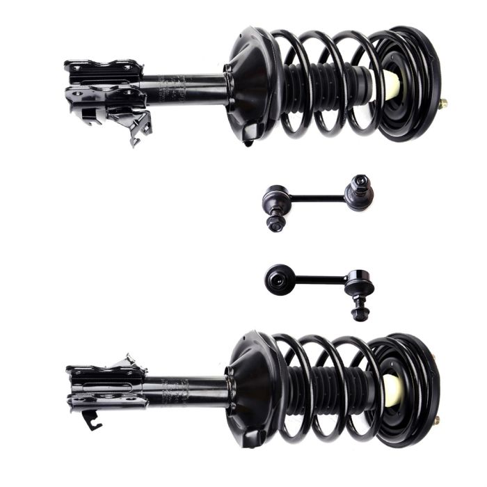 New Front Strut & Coil Springs & Sway Bar Link Kit for 2002-2003 Nissan Maxima