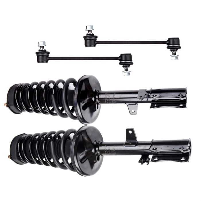 Rear Complete Struts & Sway Bar Kit for 1992-1996 Toyota Camry 2.2L