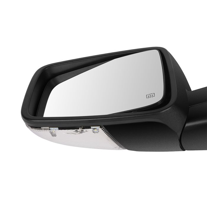 Side View Mirrors For 09-10 Dodge Ram 1500 11-18 Ram1500 Power Heated Turn Signal Light Manual Fold 2Pcs