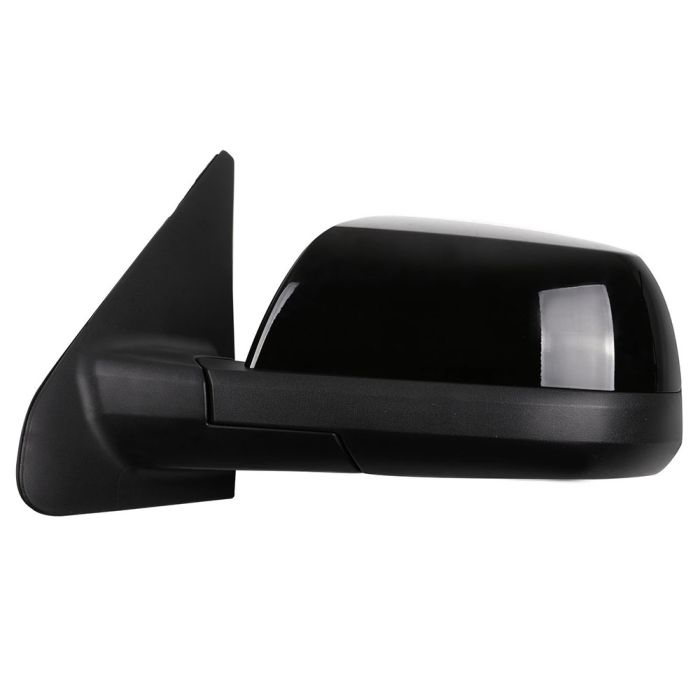 For Toyota Sequoia 2008-2017 Black Powered Passenger + Driver Side Mirror Manual Fold