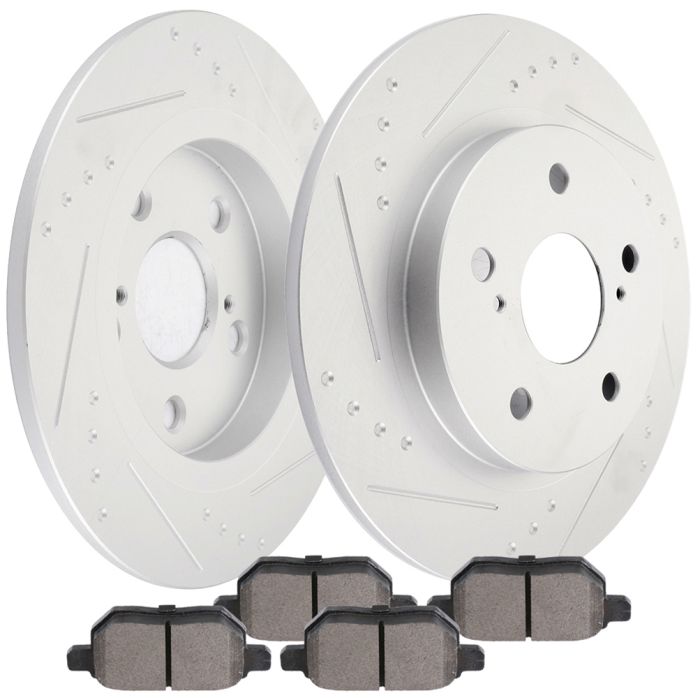 Front Brake Pad and Rotor Kit For Toyota Scion Corolla xD Vibe Matrix