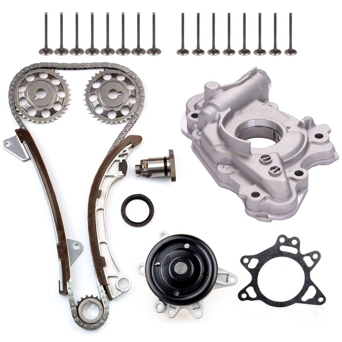 Timing Chain Water Oil Pump Kit Valves For Toyota 1.8L 1ZZFE Chevrolet 1998