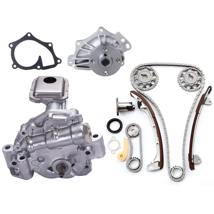Timing Chain Water Oil Pump Kit For Toyota RAV4 For Camry Corolla 2.4L 01-10