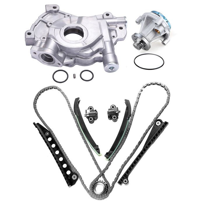 Timing Chain Water Oil Pump Kit 06-08 For Ford 5.4L F150 Lincoln TRITON 3-Valve