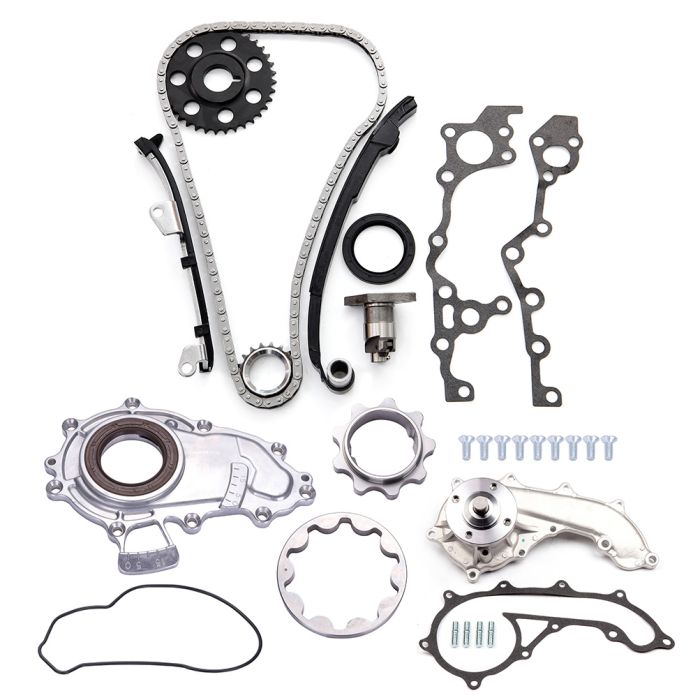 For Toyota Tacoma 2.4l Fo Timing Chain Kit W/ Oil Water Pump 1995-2004