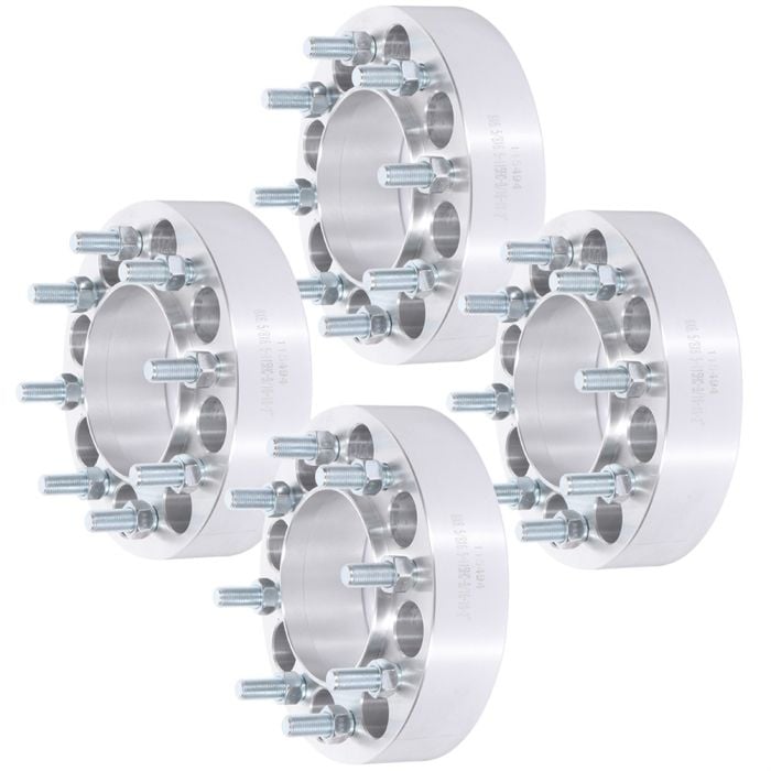 ECCPP Replacement Parts Wheel spacers 8x6.5 to 8x6.5 9/16 121mm 2 inch fit for 1994-2010 Dodge Ram 2500 3500 2011-2012 Ram 2500 3500 