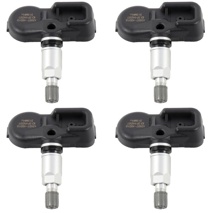 Set of 4 TPMS Tire Pressure Monitoring Sensors #42607-48010 For Toyota 315MHz