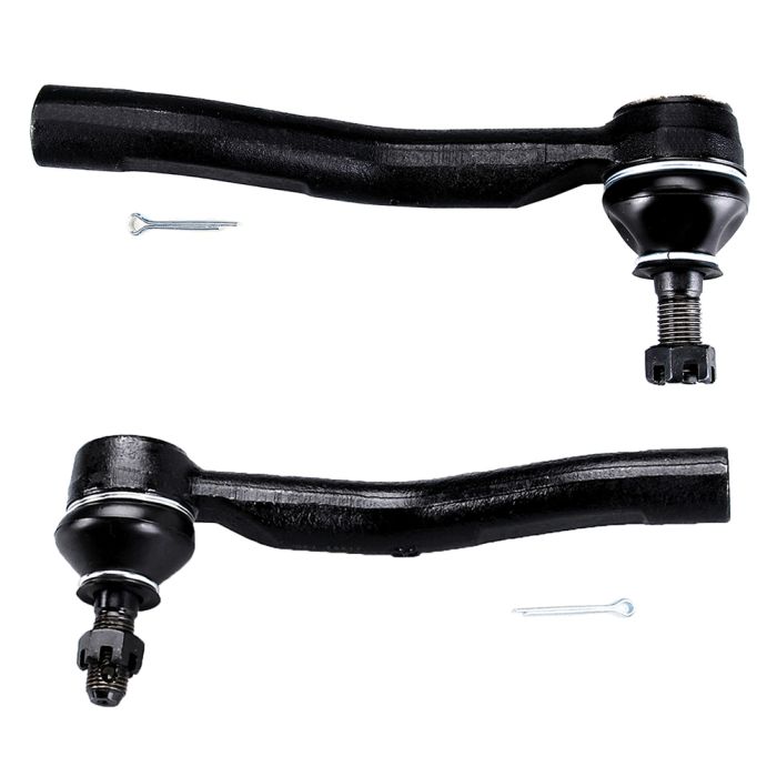 2-Piece Front Outer Tie Rod End Kit For 2006-2014 Toyota Yaris - ES800311 & ES800312 Replacement