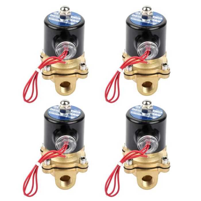 4 pcs Brass air suspension valve 3/8
