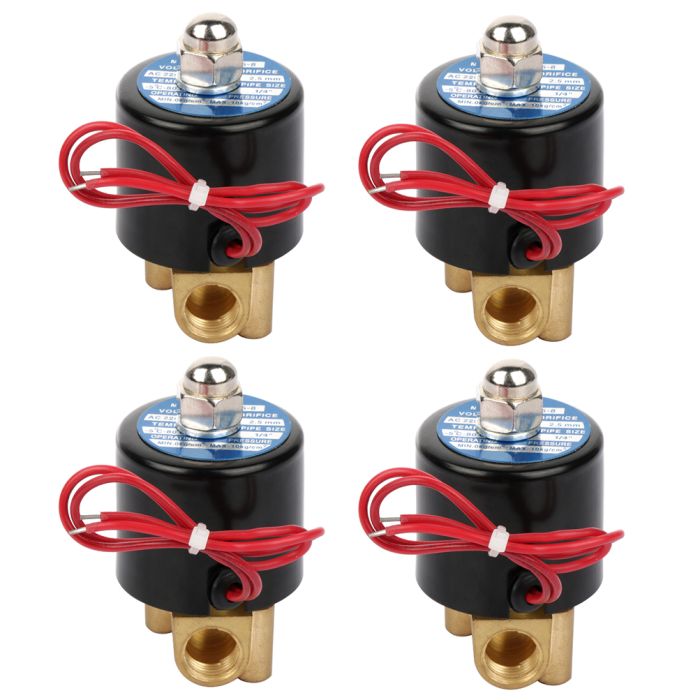 4 pcs Brass air suspension valve 1/4