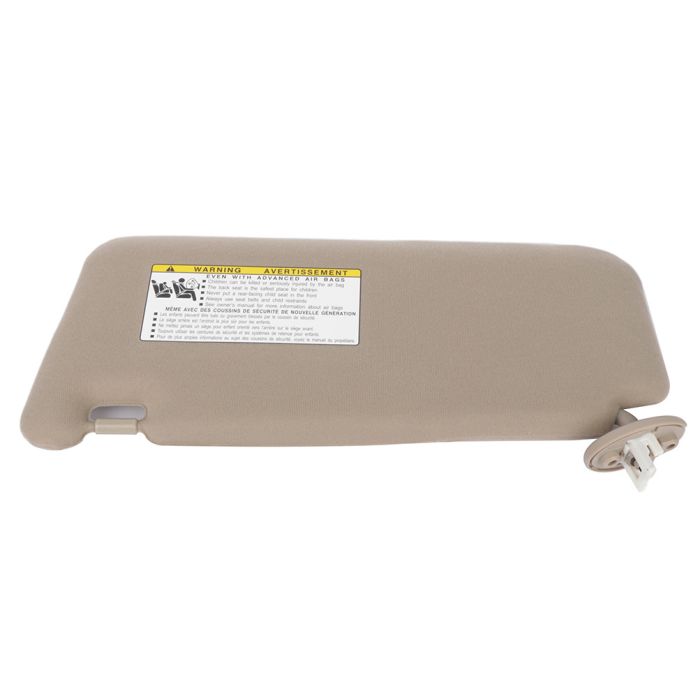Sun Visor Beige Left & Right sides with Sunroof for Toyota (74320-0T022-A1,74320-0T022-A1)- 2 PCS 